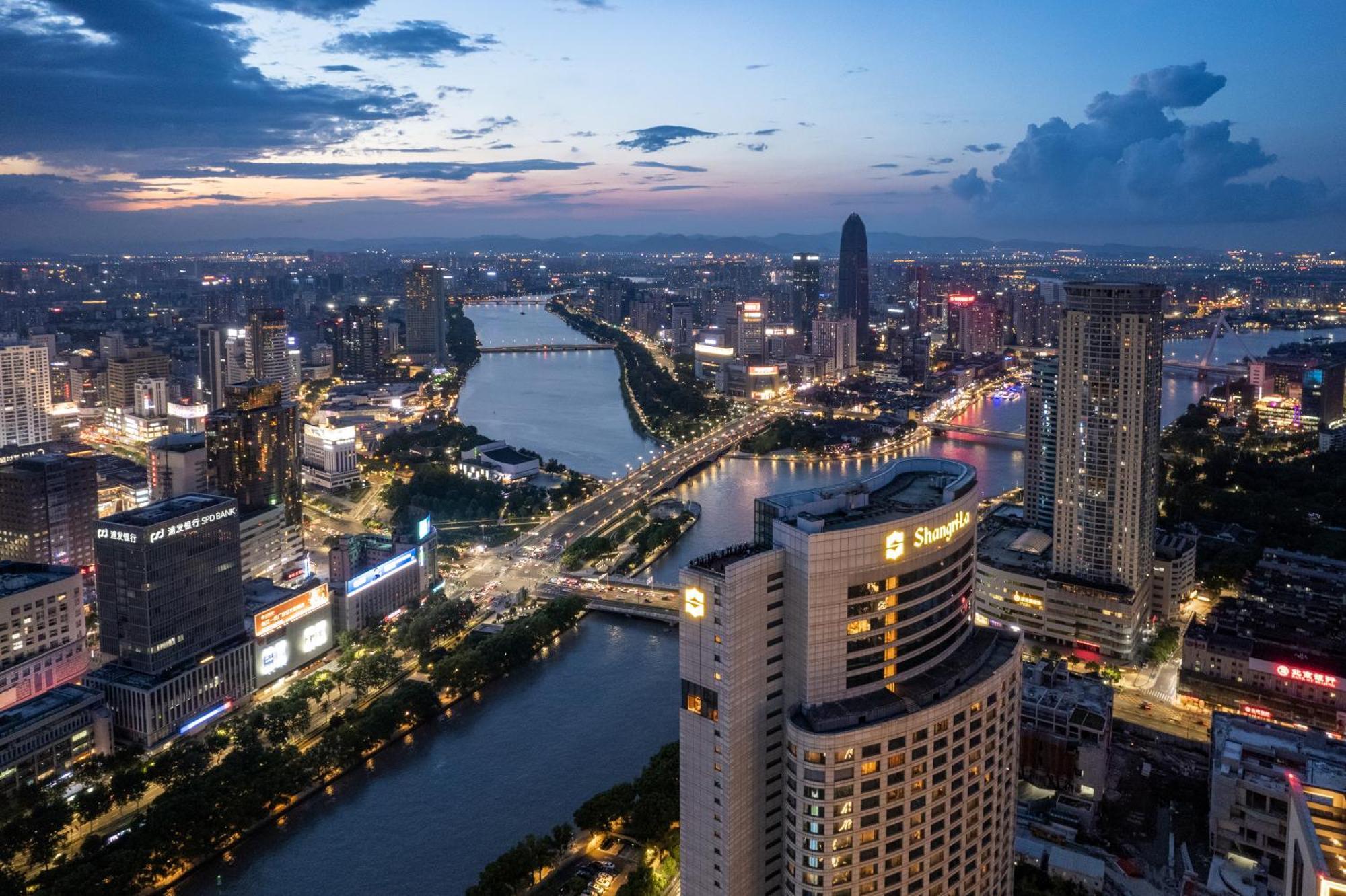 Shangri-La Ningbo - The Three Rivers Intersection Dış mekan fotoğraf